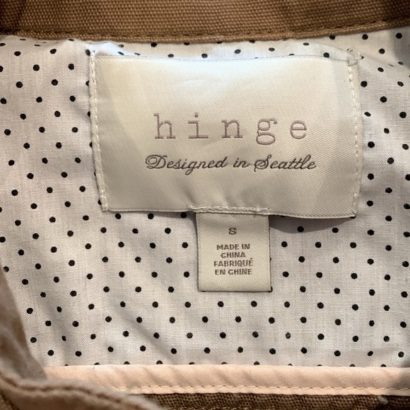 Hinge designed in Seattle utility jacket ladies small - Picture 2 of 5